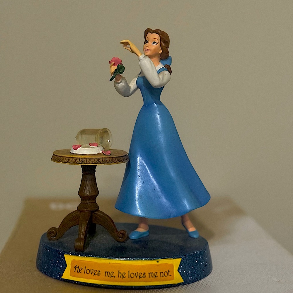 Disney Belle Figurine RARE Life According To Disney Princesses